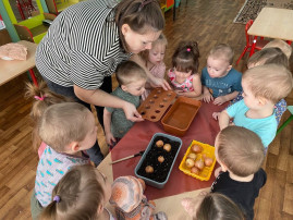 Посадка лука детьми 1 младшей группеы Посадка лука детьми 1 младшей группеы.